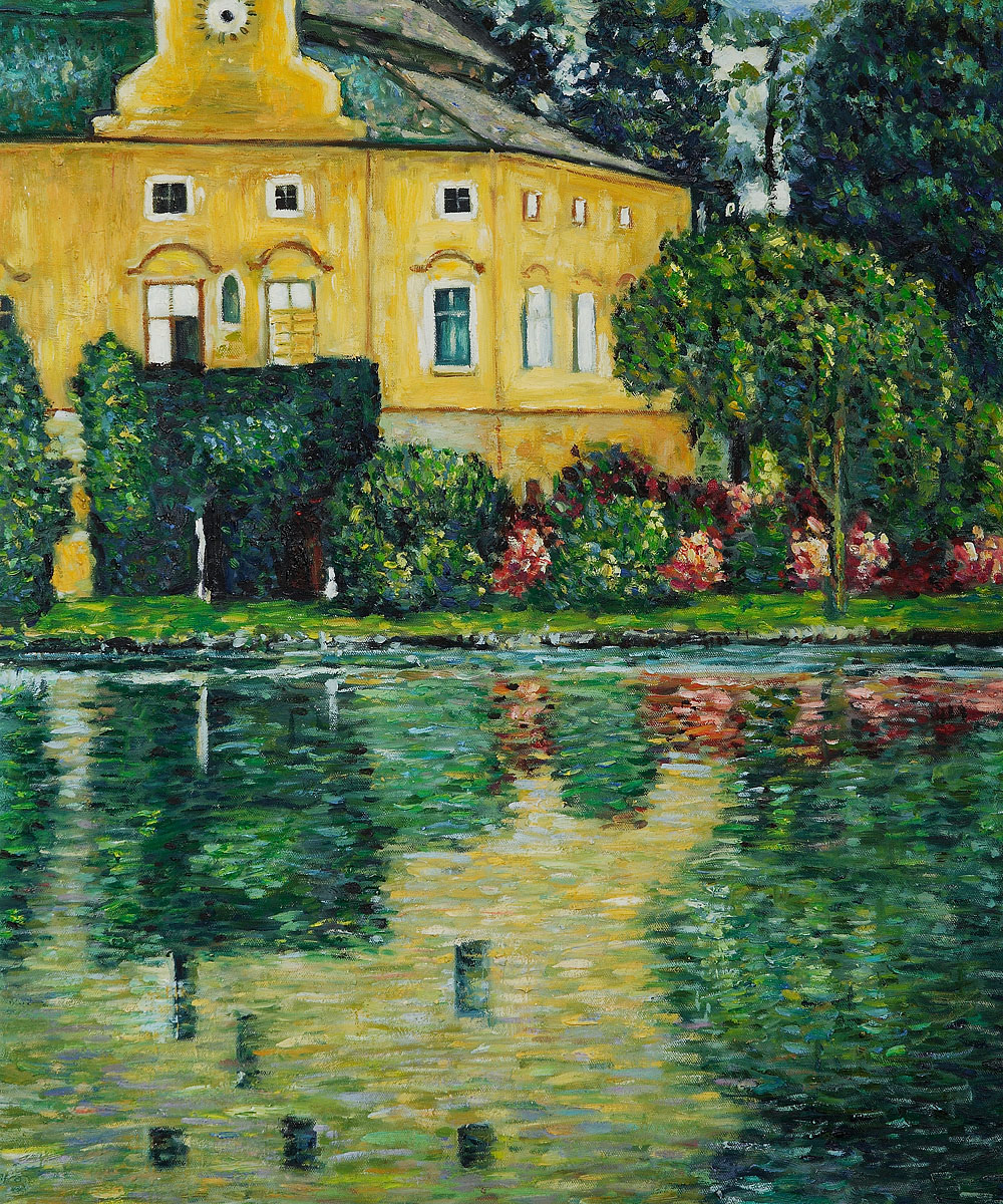 Schloss Kammer on Attersee - Gustav Klimt Paintings